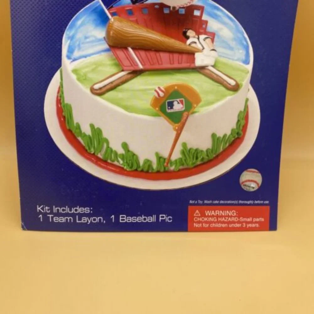 MLB Colorado Rockies CAKE Topper DECORATION Set DECOPAC Sports Party Baseball. C